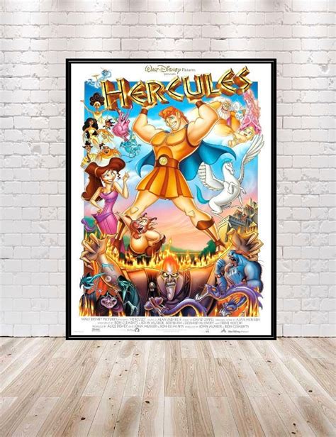 Hercules Classic Disney Movie Poster – CraftCentralCompany