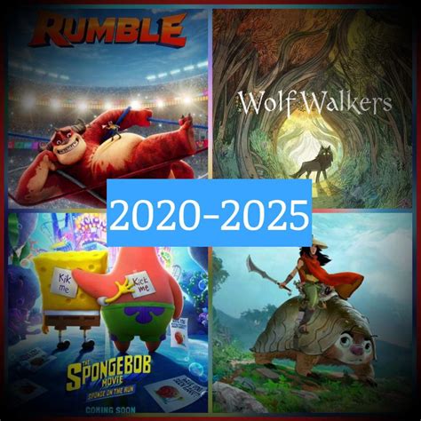 ⭐ Upcoming 2020-2025 Animated Films! ⭐ | Cartoon Amino