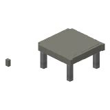 Light Gray Modern Coffee Table | How to craft light gray modern coffee table in Minecraft ...