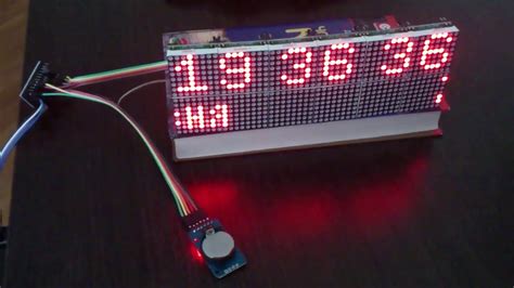 Arduino clock - YouTube