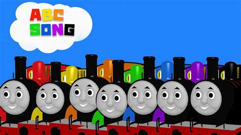 ABC Song |ABCD Songs for Children - 3D THOMAS tank engine Learning ABC - YouTube