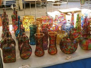Vases for sale | At the Sunday 'hippie market' in Ipanema, R… | Flickr