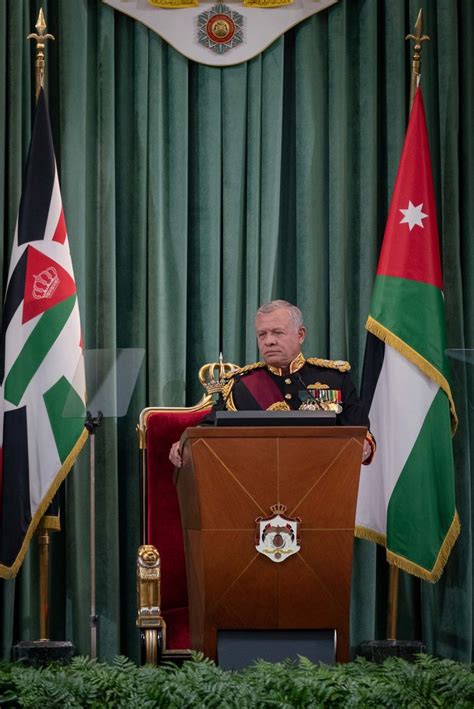 King Abdullah II of Jordan inaugurates the 19th Parliament’s third ordinary session