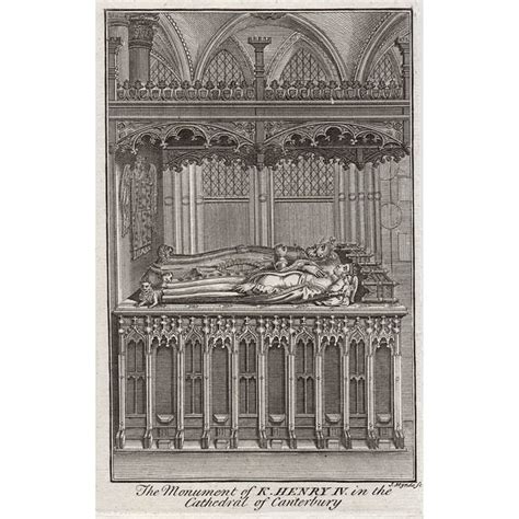 Tomb of Henry IV in Canterbury Cathedral - BRITTON-IMAGES