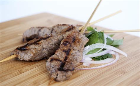 Thai Grilled Beef Skewers | DJ Foodie