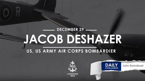 Jacob DeShazer, US, US Army Air Corps Bombardier | 365 Christian Men