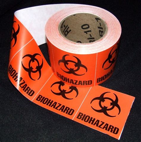 Biohazard Labels, 3"x3" – medtechforensics