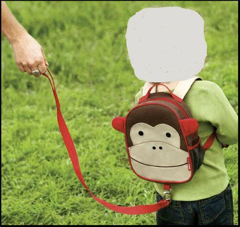 Baby Safety Harnesses Backpack Monkey Toddler Leash Strap Kid Walking ...