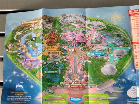 New Park Maps Featuring MagicBand+ Arrive at Disneyland Park - WDW News ...