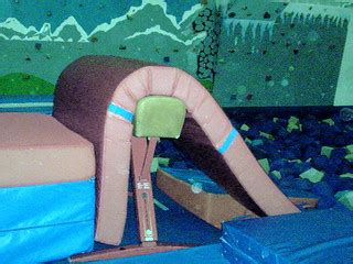 making gymnastics more fun | The "elephant" (mat draped over… | Flickr