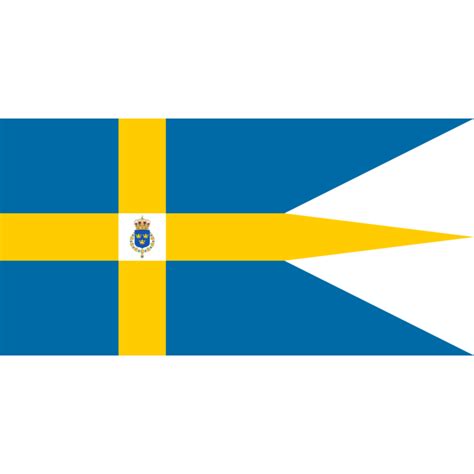 Flag: Sweden Royal lesser coa | landscape flag | 2.16m² | 23sqft | 100x200cm | 40x80inch