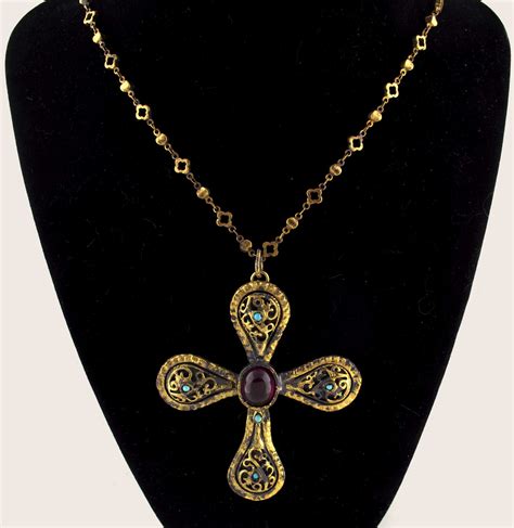 Byzantine Cross Pendant Necklace | Arabella Concepts