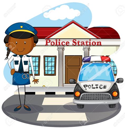 Police station clipart - Clipground