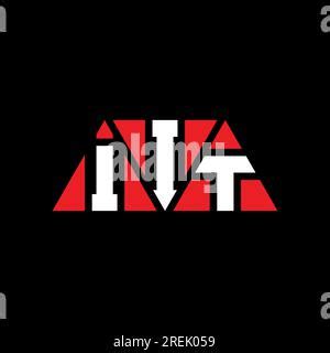 IIT triangle letter logo design with triangle shape. IIT triangle logo design monogram. IIT ...