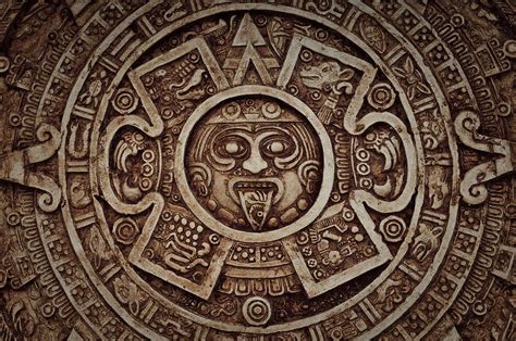 Aztec Sun God Photograph by Brandon Bourdages - Fine Art America