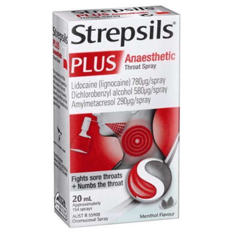 Strepsils Plus Anaesthetic Throat Spray 20mL – Discount Chemist