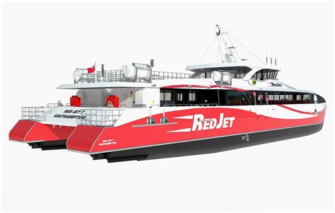 Red Jet 7 Passenger Ferry - 3D Model by IgorYerm