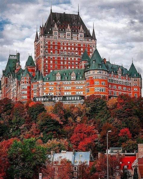 Hotel in Quebec City, Canada ️ ️ ️ ️ in 2021 | Star fort, Frontenac, Quebec city