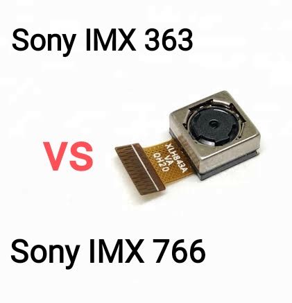 Sony IMX 363 vs IMX 766 : Which one is better
