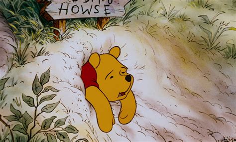 Image - Winnie the Pooh getting stuck in Rabbit's house after ...