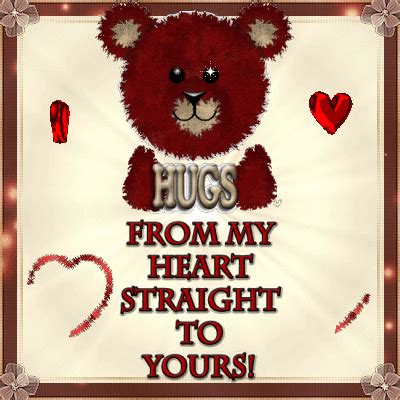 Hugs From My Heart Straight To Yours! Free Hug Week eCards | 123 Greetings