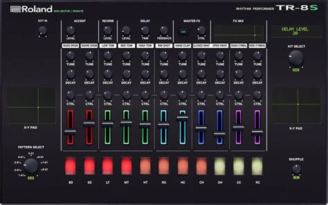 Master your Roland TR-8S drum machine settings with a plug-in editor - CDM Create Digital Music