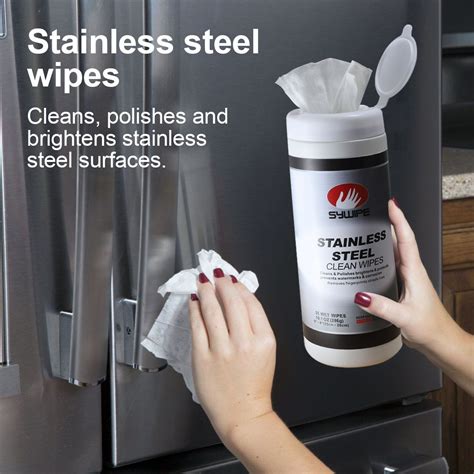 stainless steel wipes supplier | Cleaning wipes, Stainless steel ...