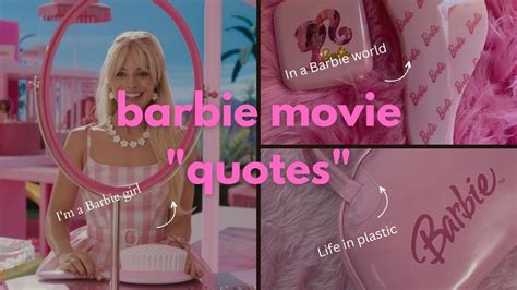 BARBIE MOVIE QUOTES | WOMEN EMPOWERMENT | MARGOT ROBBIE |RAYN GOSLING - YouTube