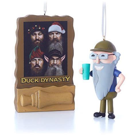 Hallmark Duck Dynasty Duck Call and Uncle Si Christmas Ornaments, Set of 2 * Find out more about ...