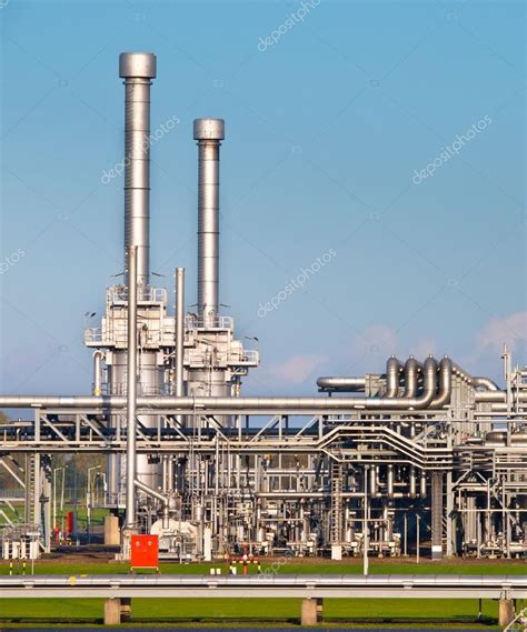 Natural Gas Processing Plant — Stock Photo © CreativeNature #23146392