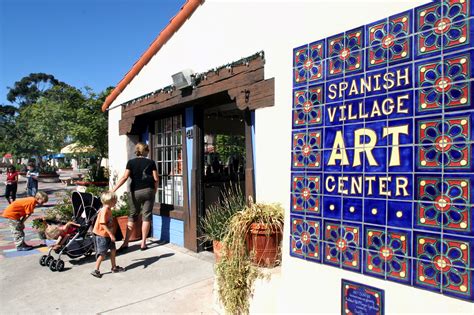 Balboa Park Spanish Art Village -Courtesy Joanne Dibona, SanDiego.org ...