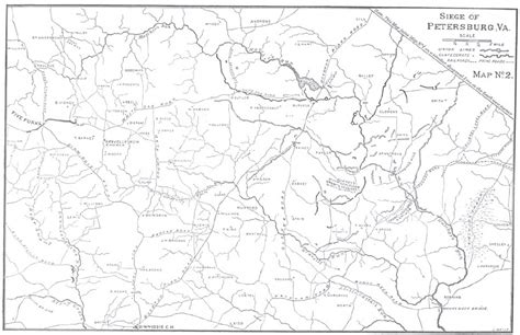 Map #2: Siege of Petersburg, Va. (Battles and Leaders)