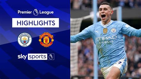 Manchester City 3-1 Manchester United | Premier League highlights ...