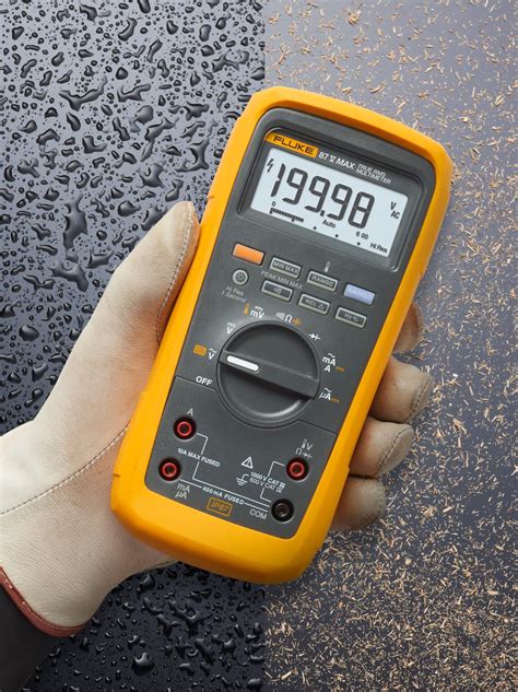 FLUKE-87V-MAX - Fluke - DIGITAL MULTIMETER, TRUE RMS, 10A