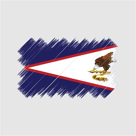 American Samoa Flag Brush. National Flag 11165077 Vector Art at Vecteezy