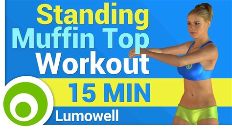Standing Muffin Top Workout - YouTube