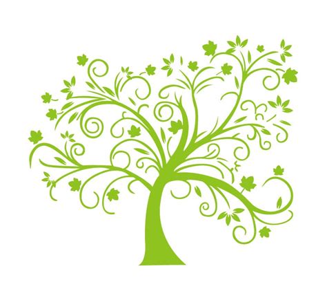 Family tree clipart vector