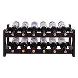 Big Sur Natural 30-Bottle Standing Wine Rack - So That's Cool