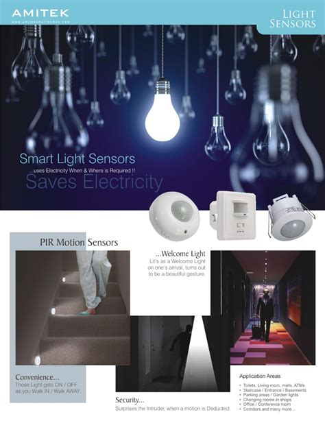 Top Ten Advantages and Features of Light Sensors