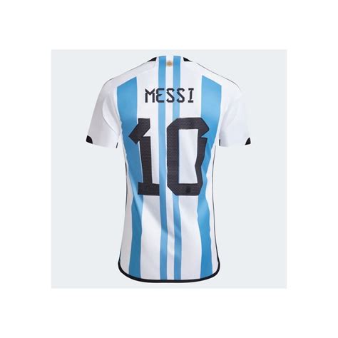 Argentina Superliga | 2022 Argentina Home Jersey Qatar Messi 10