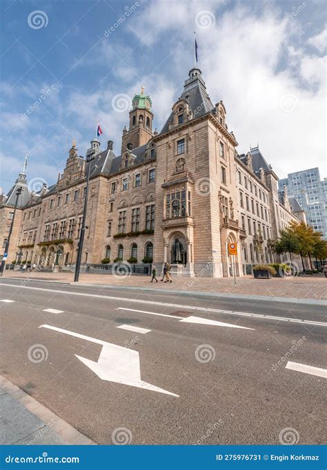 Rotterdam City Hall in Rotterdam, the Netherlands Editorial Photo ...