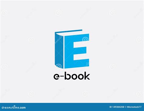 Ebook Logo Icon Design Vector Stock Vector - Illustration of electronic ...