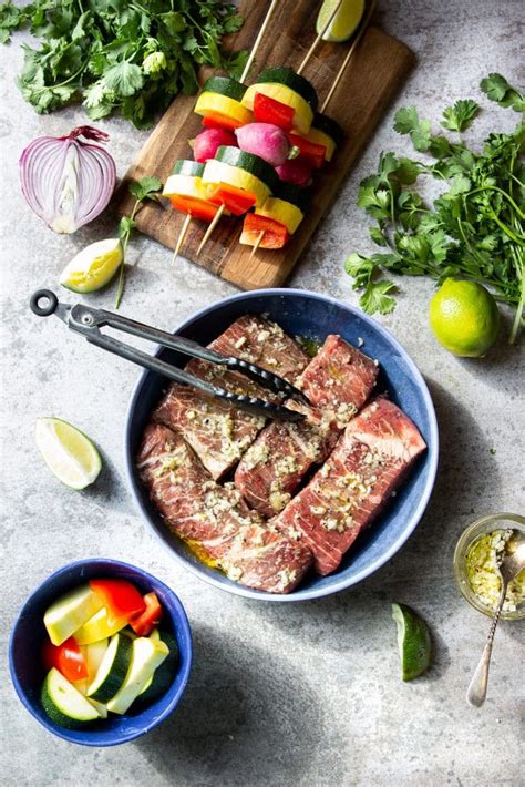 Churrasco Steak with Grilled Veggies | Garden in the Kitchen