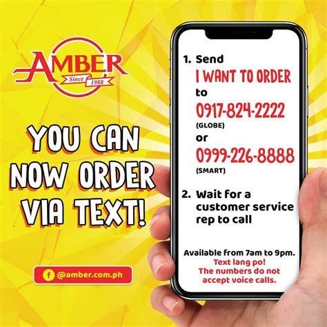 Isang text lang,... - Amber Golden Chain of Restaurants