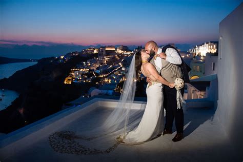 Destination Wedding in Santorini, Greece - Jakub Redziniak