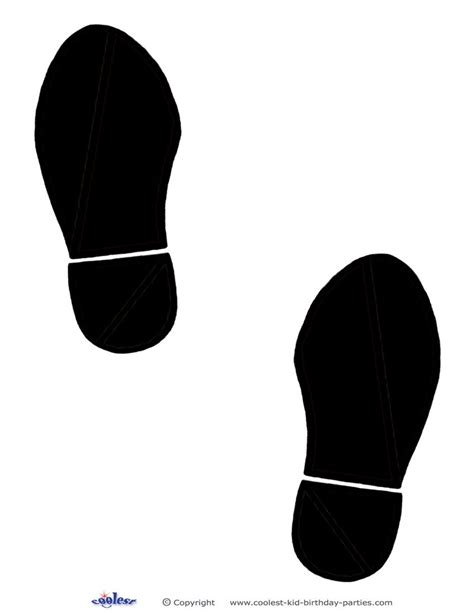 Printable Black Footprints - Coolest Free Printables | Scooby doo ...