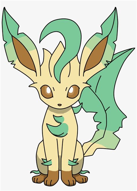 Leafeon Sitting Png By Proteusiii - Pokemon Leafeon Transparent PNG - 1663x2230 - Free Download ...