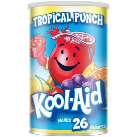 Kool-Aid Tropical Punch Drink Mix Canister, 63 oz - Fred Meyer