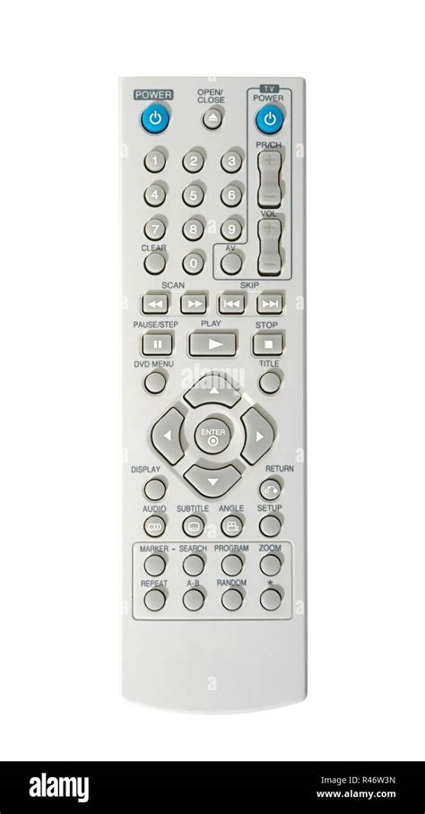 TV and DVD Remote Control Stock Photo - Alamy