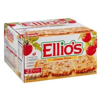 Ellio's 27 Slice Cheese Frozen Pizza - 54.88oz : Target